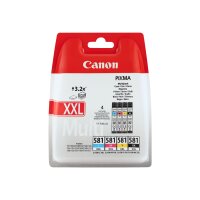 CANON CLI 581XXL C/M/Y/BK Multi Pack 4er Pack Very High...
