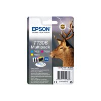 EPSON T1306 Multipack 3er Pack XL Gelb, Cyan, Magenta...