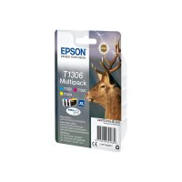 EPSON T1306 Multipack 3er Pack XL Gelb, Cyan, Magenta...