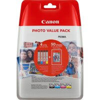 CANON CLI 571 XL C/M/Y/BK Photo Value Pack 4er Pack...