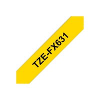 Tape TZEFX631/glb/bk/8m/12mm/flex/PT1000