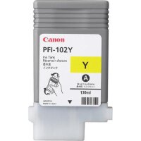CANON PFI 102 Y Dye Based Yellow Tintenbehälter