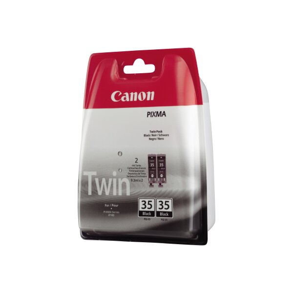 CANON PGI 35 Twin Pack 2er Pack Schwarz Tintenbehälter