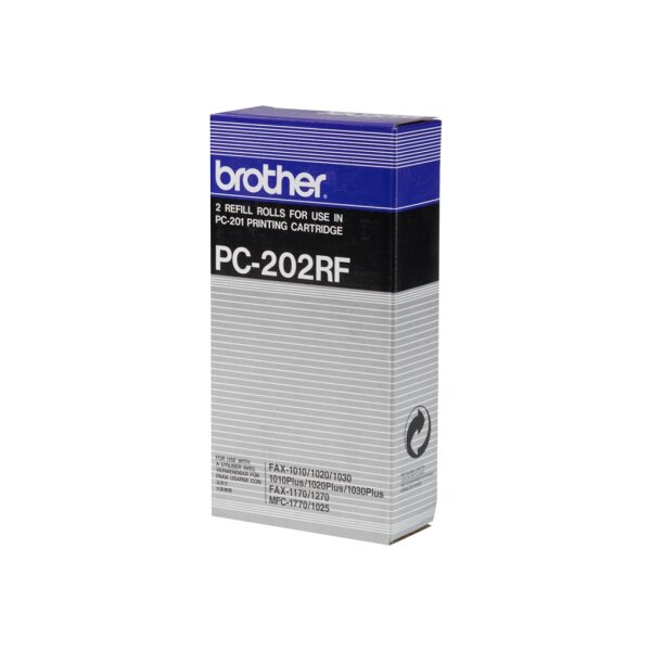 BROTHER Thermofarbband schwarz 2x420S Fax-1010/1020/1030, MFC-1025