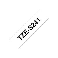 Tape TZES241/ weiß/bk / 8m / 18mm/PT1000
