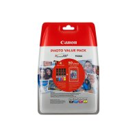 CANON CLI 551 C/M/Y/BK Photo Value Pack 4er Pack Schwarz,...