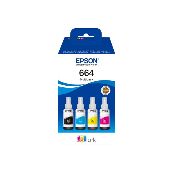 EPSON Ink/664 EcoTank 4-colour Multipack