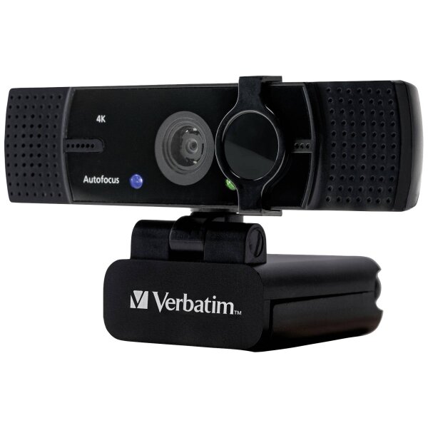 VERBATIM Webcam mit Dual Mikro AWC-03 Ultra HD 4K Autofokus retail