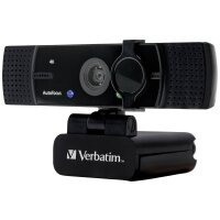 VERBATIM Webcam mit Dual Mikro AWC-03 Ultra HD 4K...