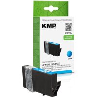 KMP Patrone HP HP912XL 3YL81AE cyan H189X kompatibel -...