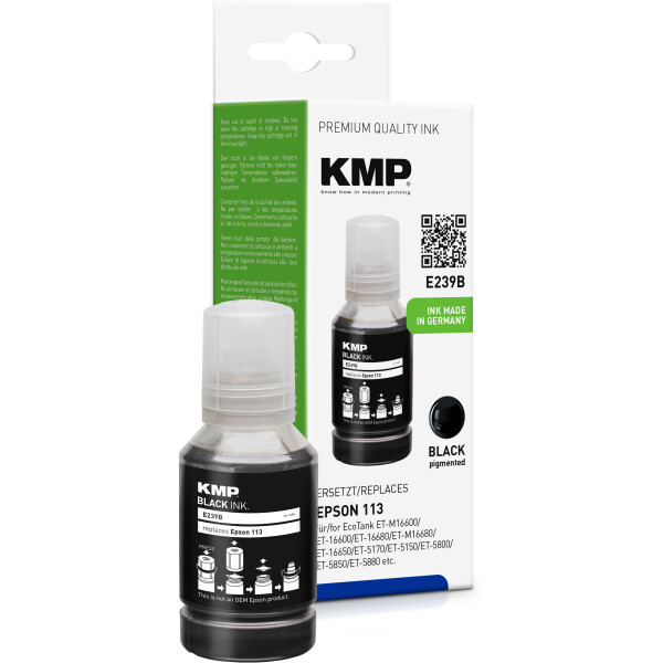 KMP Patrone Epson T06B1 black 7500 Seiten E239B remanufactured