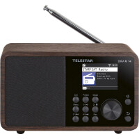 TELESTAR DIGITAL Telestar DIRA M 14i Internet Tischradio Internet, DAB+, UKW AUX, Bluetooth®, DAB+