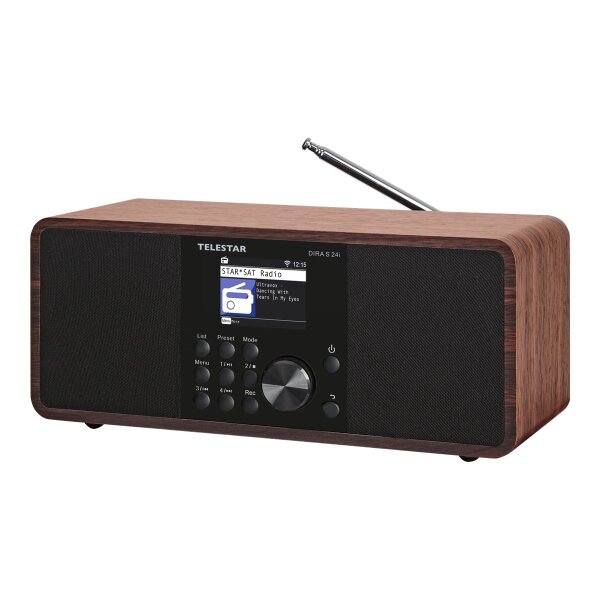 TELESTAR DIGITAL Telestar DIRA S 24i Internet Tischradio Internet, DAB+, UKW AUX, Bluetooth®, DAB+