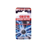MAXELL Batterie Maxell 3V Knopfzelle CR1216 25mah