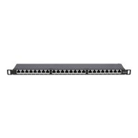 INTELLINET 19" 24-Port Cat6a Patchpanel FTP 0,5 HE...