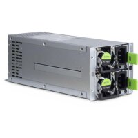 INTERTECH Server-Netzteil R2A-DV0550-N  2HE 2x500W 80+G red