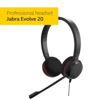 JABRA Evolve 20 UC Duo