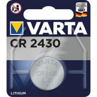 VARTA Batterie Varta Knopfzelle CR2430 3V 280mAh...