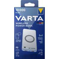VARTA Powerbank Power Bank Wireless 10000