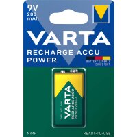 VARTA Power Accu - Batterie 9V NiMH 170 mAh