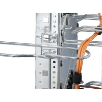 RITTAL Kabelrangierbügel zur seitlichen Montage, Metall, 330 x 90/70 mm, VE: 4