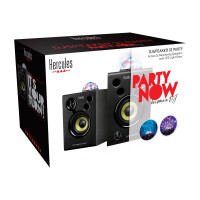HERCULES DJSpeaker 32 Party Aktiver Monitor-Lautsprecher 7.6 cm 3 Zoll 30 W 1 Paar