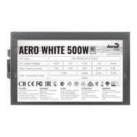 AEROCOOL Netzteil AeroCool AERO WHITE 500W