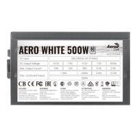 AEROCOOL Netzteil AeroCool AERO WHITE 600W
