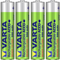 VARTA Micro (AAA)-Akku NiMH Ready2Use HR03 550 mAh 1.2 V 4 St. (56743101404)