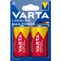 VARTA Max Tech 4720 - Batterie 2 Stück D Alkalisch