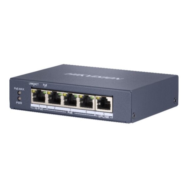 HIKVISION Digital Technology DS-3E0505HP-E Netzwerk-Switch Unmanaged Gigabit Ethernet (10/100/1000)