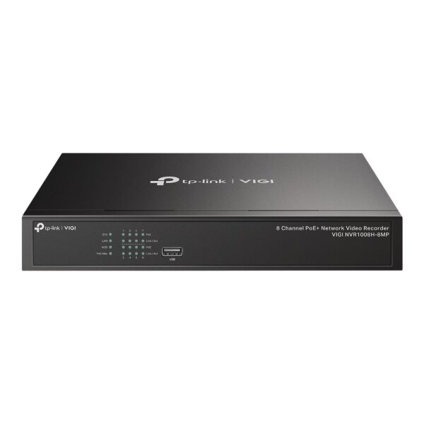 TP-LINK IPCam VIGI NVR1008H-8MP Channel PoE Network Video R.