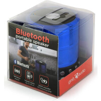GEMBIRD Tragbare Bluetooth-Lautsprecher blau
