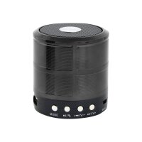 GEMBIRD Tragbare Bluetooth-Lautsprecher black