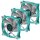 ICEBERG THERMAL IceGALE - 120mm  Teal (3er Pack)*
