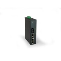 LEVEL ONE Switch LevelOne 5xFE POE Switch 4 Outputs...