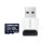 SAMSUNG PRO Ultimate 256 GB microSD-Speicherkarte mit USB-Kartenleser