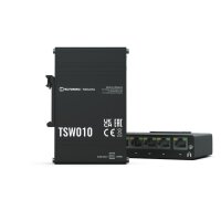 TELTONIKA TSW010 - Switch - 5 x 10/100 - an DIN-Schiene montierbar