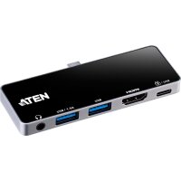 ATEN UH3238 USB-C Multiport Reise-Dockingstation mit Power-Pass-Through