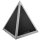 AZZA ATX Pyramid 804M Aluminium (Metall-Gittergewebe)