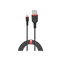LINDY 0.5m verstärktes USB Typ A an Lightning Ladekabel