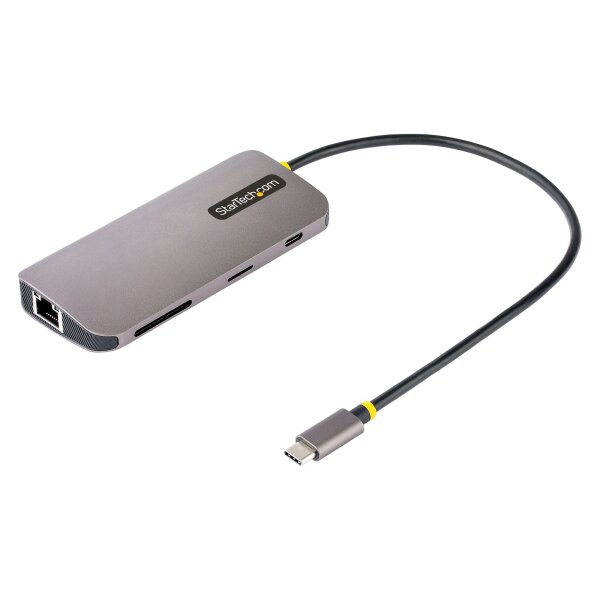STARTECH.COM USB C Multiport Adapter 4K 60Hz HDMI HDR10 Video 3 Port 5Gbps USB-A Hub 100W PD Pass-Th