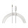 NEDIS Apple Lightning Adapter 3.5 mm Stecker Vergoldet 1.00 m (CCTB39940AL10)