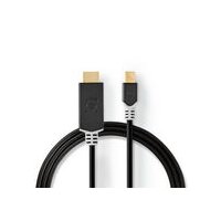NEDIS Mini Displayport-Kabel  DisplayPort 1.4  Mini DisplayPort Stecker  HDMI? Stecker  48 Gbps