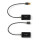 NEDIS USB-Extender  USB 1.1  1x RJ45 Female  1x USB-A Buchse  1x USB-A Stecker  1x RJ45 Female