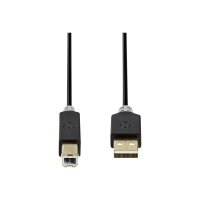 NEDIS USB-Kabel  USB 2.0  USB-A Stecker  USB-B Stecker...