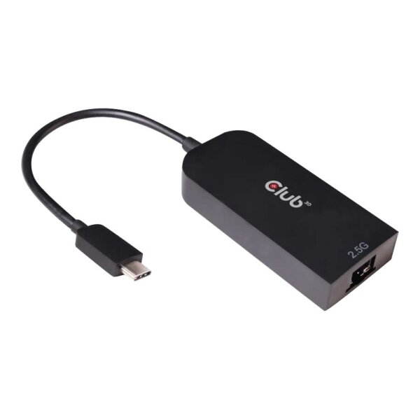 CLUB3D Adapter USB 3.2 Typ C > RJ-45 2.5Gb retail