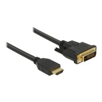 DELOCK HDMI zu DVI 24+1 Kabel bidirektional 0,5 m