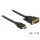 DELOCK HDMI zu DVI 24+1 Kabel bidirektional 1 m