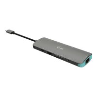 I-TEC USB-C Metal Nano Docking Station mit 4K HDMI LAN...